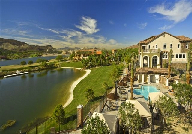 Lake Las Vegas Lakefront Townhome former Model Toll Brothers